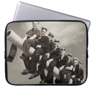 FUNDA PARA PORTÁTIL SEAMEN EN UN ARMA NAVAL CABLE SEAMAN DAVID RALPH B