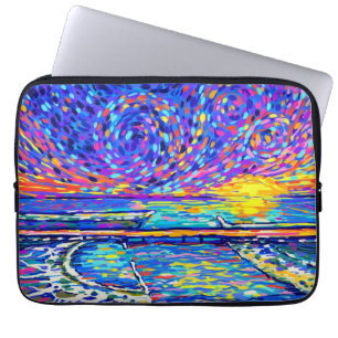 Funda Para Portátil Sebastian Inlet Cotton Candy Sky