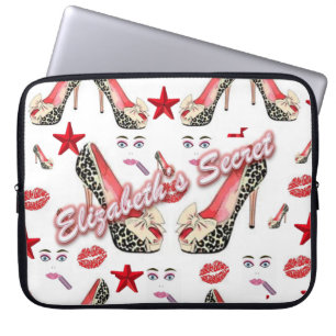 Funda Para Portátil Secreto de Elizabeth en la manga de la laptop