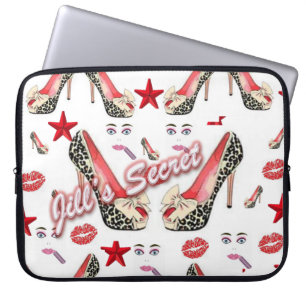 Funda Para Portátil Secreto de la manga de la laptop Jill