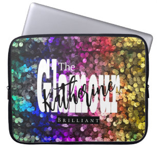 Funda Para Portátil Secuencia de glamour brillante
