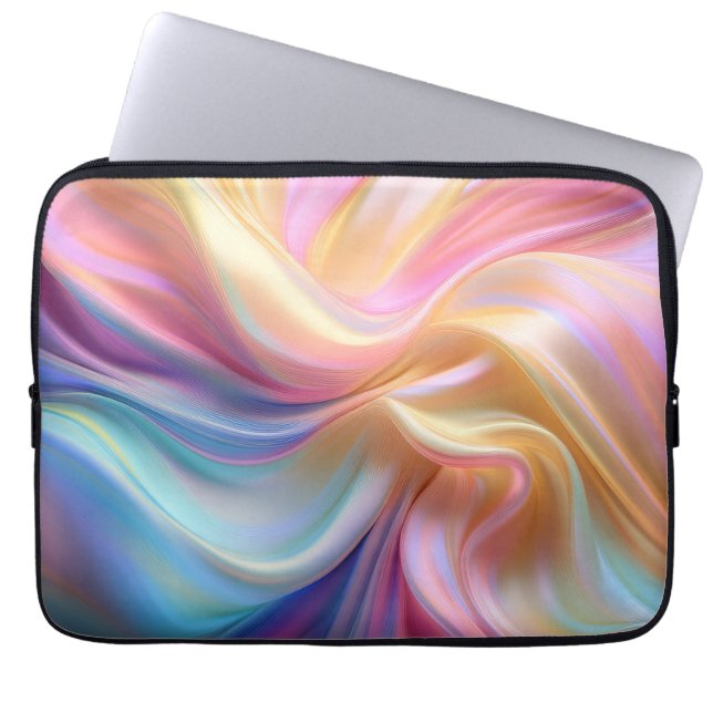 Funda Para Portátil Seda de Pastel Colorido (Frente)