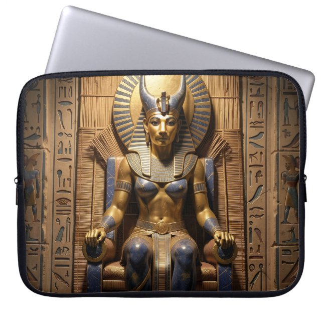 Funda Para Portátil Sekhmet – Lion-Headed War Goddess (Frente)