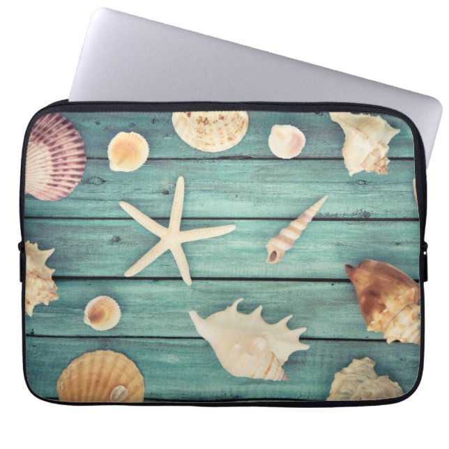 Funda Para Portátil Selección de Seashells (Frente)