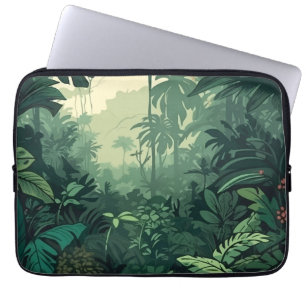 Funda Para Portátil selva tropical exótica vegetación exótica plan nat