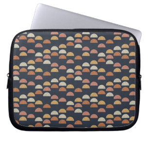 Funda Para Portátil Semi modelo geométrico del círculo