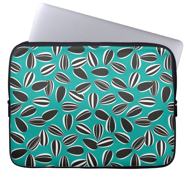 Funda Para Portátil Semillas de girasol (Frente)