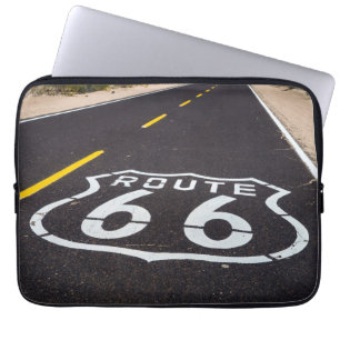 Funda Para Portátil señal de la carretera Ruta 66, Arizona