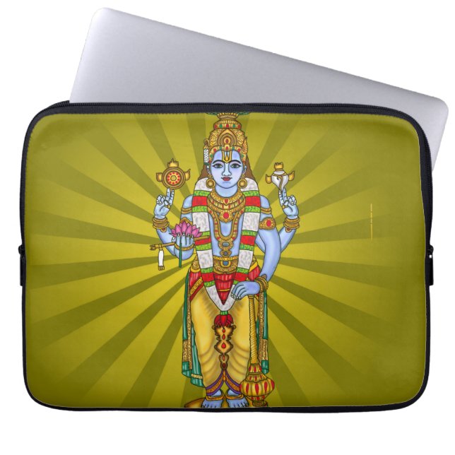 Funda Para Portátil Señor Vishnu  (Frente)