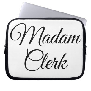 Funda Para Portátil Señora Clerk