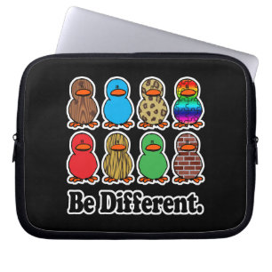 Funda Para Portátil ser diferentes patos de pato divertidos