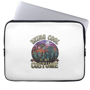 Funda Para Portátil Ser Genial Es Disfraz Cementerio de Zombies de Hal