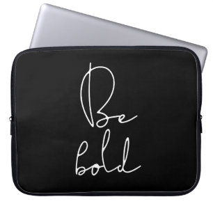 Funda Para Portátil Ser letra en blanco negrita