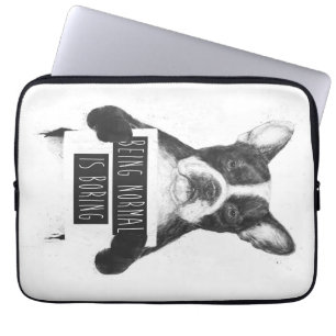 Funda Para Portátil Ser normal es aburrido