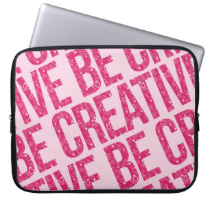 Funda Para Portátil Ser un patrón creativo Ejemplos de arte de palabra