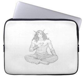 Funda Para Portátil Serene Elf Warrior | Fantasy Anime Character Art