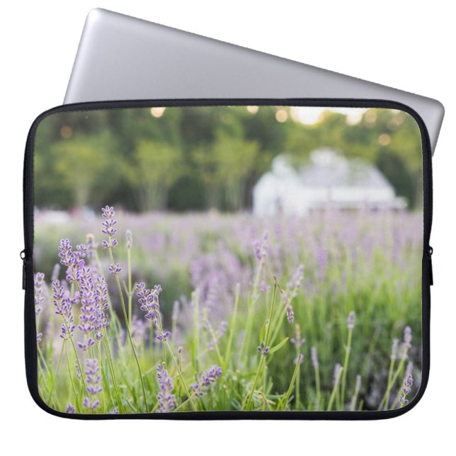 Funda Para Portátil Serene Lavender Field (Frente)