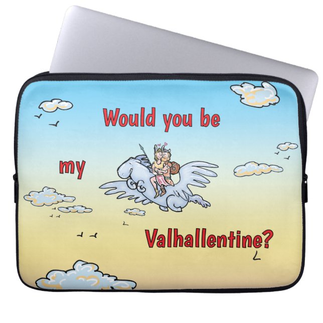 Funda Para Portátil Serías mi Valhallentine (Frente)