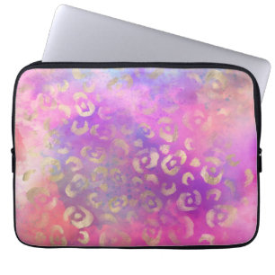 Funda Para Portátil Serie de diseño de pintura de leopardo 11