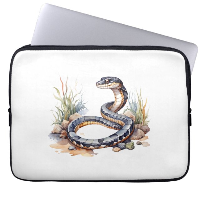Funda Para Portátil Serpiente (Frente)