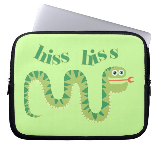 Funda Para Portátil Serpiente del silbido del silbido (Frente)