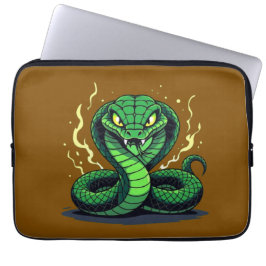Funda Para Portátil Serpiente Venenosa – Peligro y Precisión
