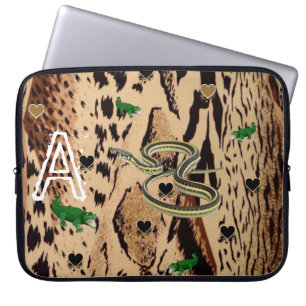 Funda Para Portátil Serpientes de leeve leopardo para portátiles