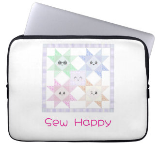 Funda para portátil Sew Happy