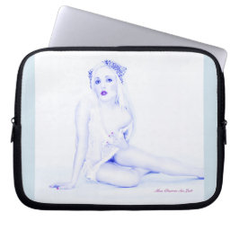 Funda Para Portátil Sexy Vintage Pinup Modelo Chica Babe Portátil Slee
