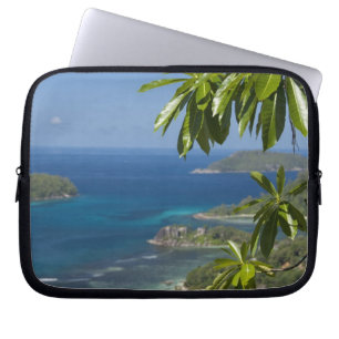 Funda Para Portátil Seychelles, Isla de Mahe. Costa occidental de