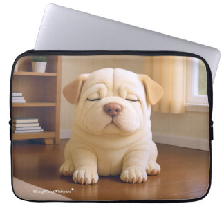 Funda Para Portátil Shar Pei Puppy - Soft Serenity by WangWang