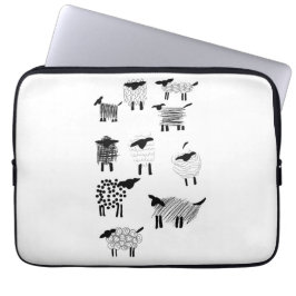 Funda Para Portátil Sheep doodles