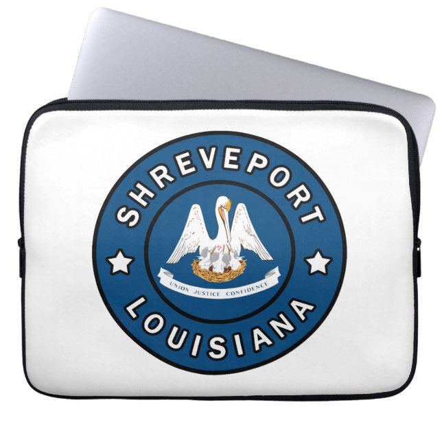 Funda Para Portátil Shreveport Louisiana (Frente)