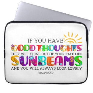 Funda Para Portátil Si Tienes Buenas Ideas, Se Iluminarán