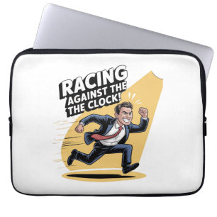 Funda Para Portátil Siempre Carreras contra el reloj