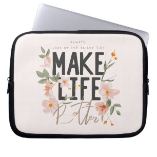 Funda Para Portátil Siempre mire el lado brillante
