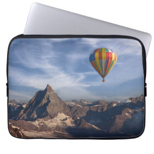 Funda Para Portátil Sierra Alpes suizos en globo aerostático
