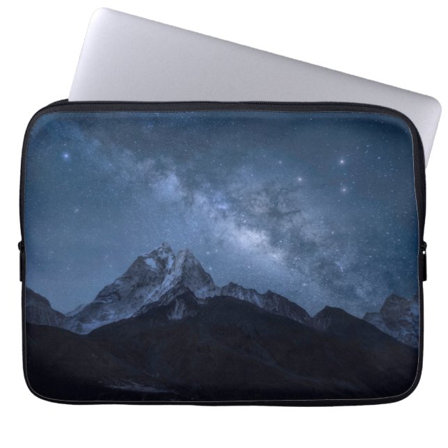 Funda Para Portátil Sierra | Montaña Thamserku, Nepal (Frente)