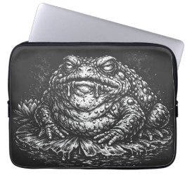 Funda Para Portátil Sigilo del Sapo Embrujado por BurnsInHell