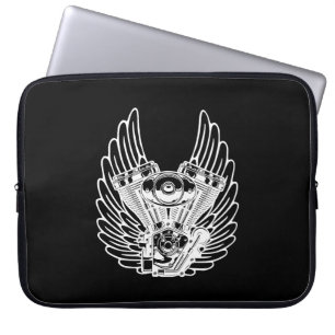 Funda Para Portátil Signo de motociclismo