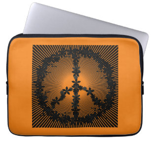 Funda Para Portátil Signo de paz, arte