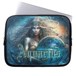 Funda Para Portátil Signo zodiacal de Acuario