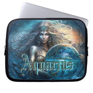 Funda Para Portátil Signo zodiacal de Acuario