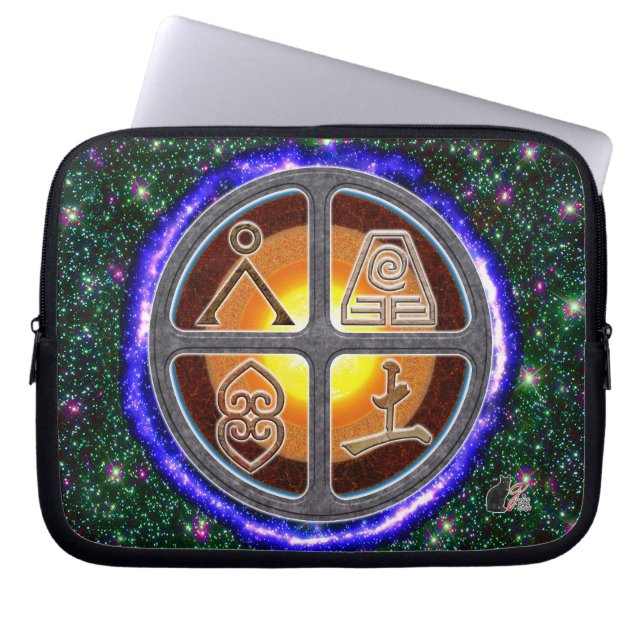 Funda Para Portátil Signos de Tierra (Frente)