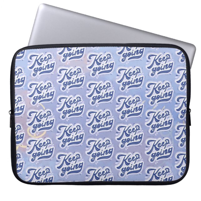 Funda Para Portátil Sigue Adelante (Frente)