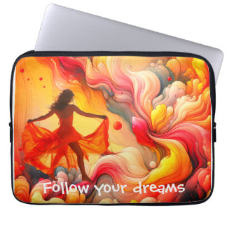 Funda para portátil Sigue tus sueños