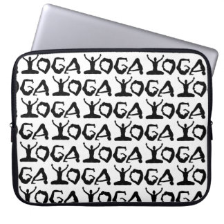 Funda Para Portátil Siluetas de yoga
