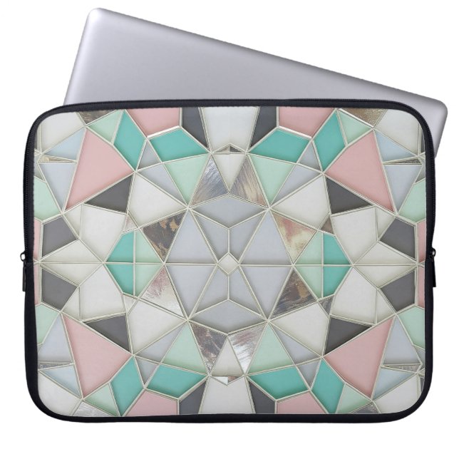 Funda Para Portátil silver with abit of pink (Frente)