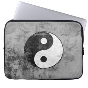 Funda Para Portátil Símbolo apenado de Yin Yang