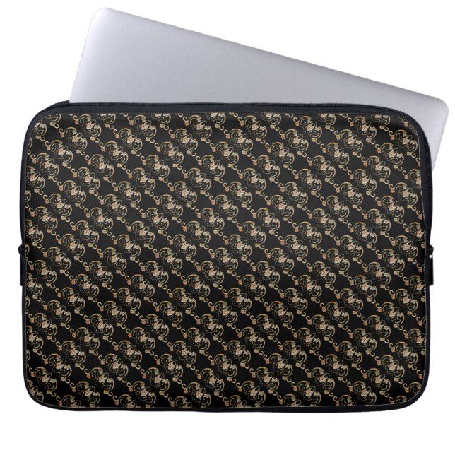 Funda Para Portátil Símbolo chino de murciélago (Frente)